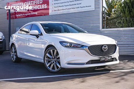 White 2018 Mazda Mazda6 Sedan ATENZA F