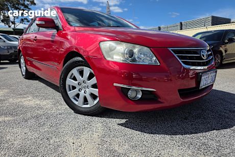 Red 2006 Toyota Aurion Sedan GSV40R PRODIGY SEDAN 4DR SPTS AUTO 6SP, 3.5I [OCT]