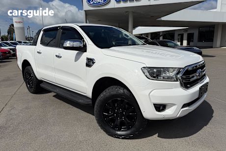 White 2020 Ford Ranger Double Cab Pick Up Xlt 2.0 (4X4)