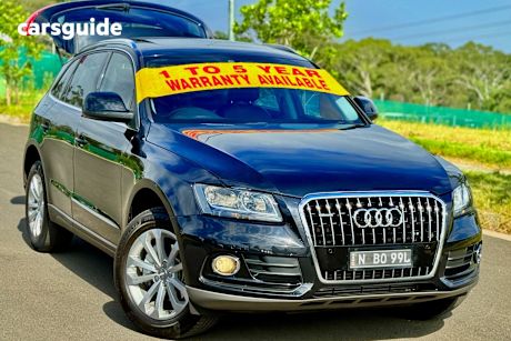 Black 2013 Audi Q5 Wagon 2.0 Tdi Quattro