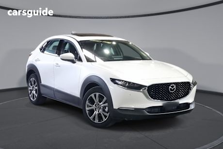 White 2025 Mazda CX-30 SUV G25 ASTINA