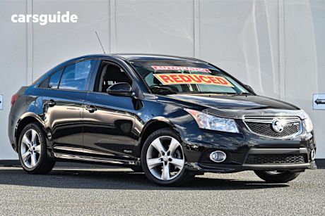 Black 2013 Holden Cruze Sedan SRI F