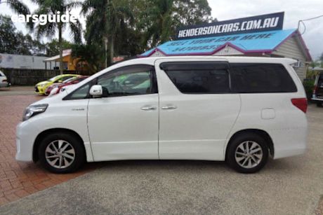 White 2014 Toyota Alphard OtherCar