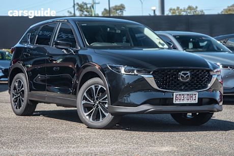 Black 2025 Mazda CX-5 SUV G25 TOURING 4X4