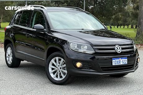 Black 2012 Volkswagen Tiguan Wagon 155 Tsi (4X4)