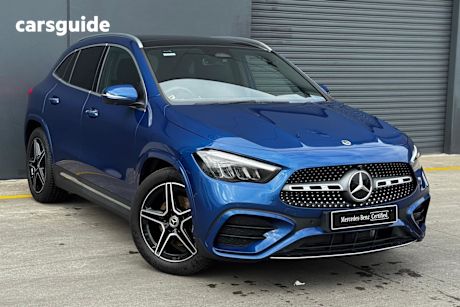 Blue 2024 Mercedes-Benz GLA-Class SUV GLA200 F