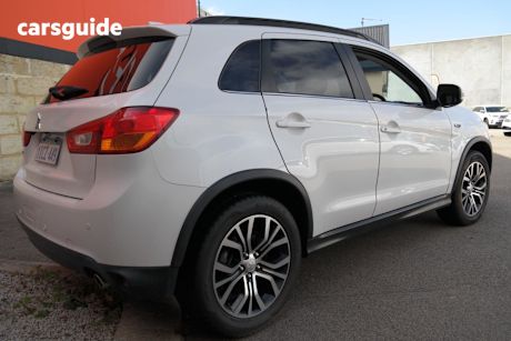 White 2017 Mitsubishi ASX SUV LS F