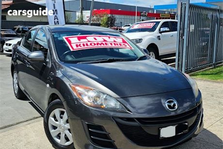 Grey 2010 Mazda Mazda3 Sedan NEO F
