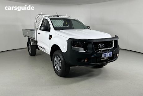 White 2020 Ford Ranger Cab Chassis Xl 3.2 (4X4)