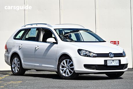 White 2011 Volkswagen Golf SUV 118TSI COMFORTLINE F