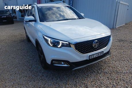 White 2019 MG ZS SUV EXCITE F