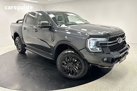 Grey 2023 Ford Ranger Ute Tray SPORT 4X4