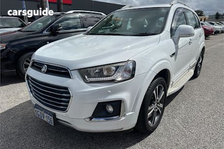 White 2016 Holden Captiva Wagon 7 Ltz (Awd)