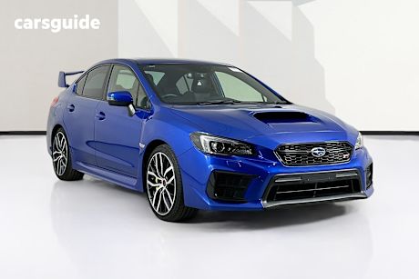Blue 2021 Subaru WRX Sedan Sti Spec R (Wing) (Awd)