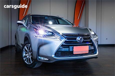 Grey 2016 Lexus NX200T Wagon Luxury (Fwd)