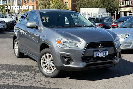 Grey 2013 Mitsubishi ASX SUV ASPIRE (2WD) XB MY13