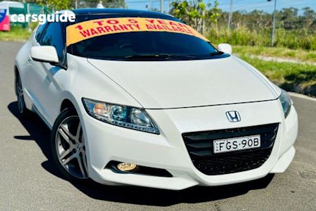 White 2011 Honda CR-Z Coupe Luxury Hybrid