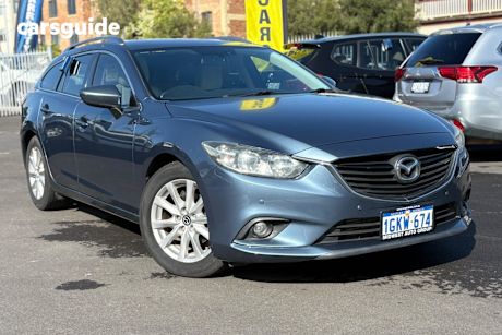 Blue 2014 Mazda Mazda6 SUV TOURING 6C