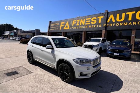 White 2014 BMW X5 Wagon Xdrive 30D