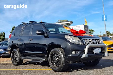 Black 2010 Toyota Landcruiser Prado SUV VX 4X4