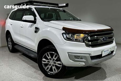 White 2015 Ford Everest SUV TREND 4X4