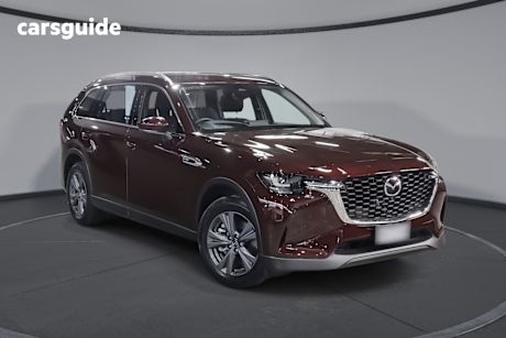 Red 2024 Mazda CX-80 SUV G40E PURE 4X4
