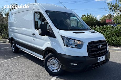 White 2019 Ford Transit Commercial 350L F