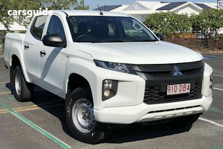 White 2021 Mitsubishi Triton Double Cab Pick Up Glx (4X2)