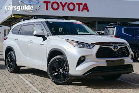 White 2022 Toyota Kluger SUV GXL 4X4