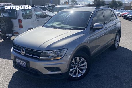 Silver 2016 Volkswagen Tiguan Wagon 110 Tsi Trendline