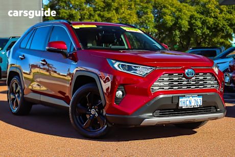 Red 2020 Toyota RAV4 SUV CRUISER 4X4