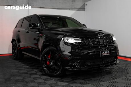 Black 2017 Jeep Grand Cherokee SUV SRT 4X4