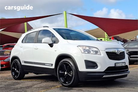 White 2015 Holden Trax Wagon Ls