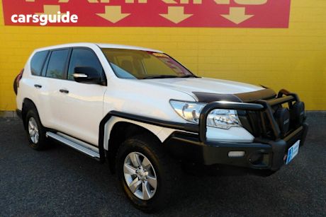 White 2019 Toyota Landcruiser Prado SUV GX 4X4