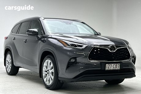 Grey 2021 Toyota Kluger SUV GRANDE 4X4