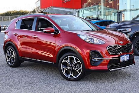 Red 2020 Kia Sportage SUV GT-LINE 4X4