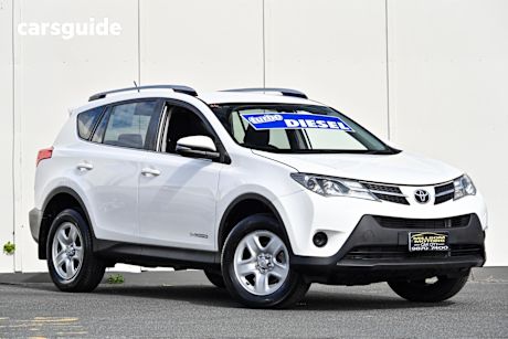 White 2014 Toyota RAV4 SUV GX 4X4