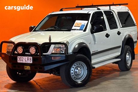 White 2006 Holden Rodeo Crew Cab Chassis Lx (4X4)