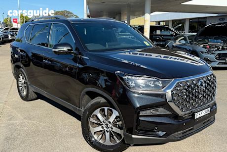 Black 2023 Ssangyong Rexton SUV ULTIMATE 4X4