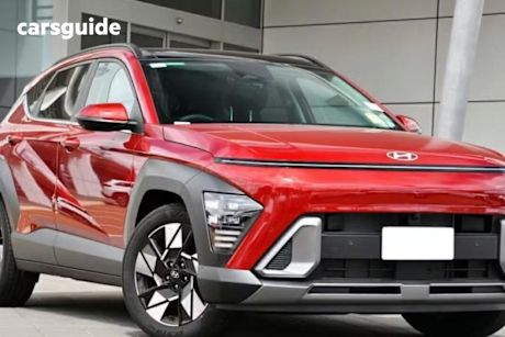 Red 2025 Hyundai Kona SUV PREMIUM N LINE F