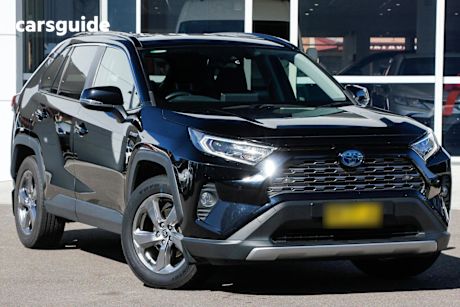 Black 2021 Toyota RAV4 SUV GXL 4X4