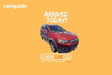 Red 2015 Holden Captiva Wagon 7 Ltz (4X4)