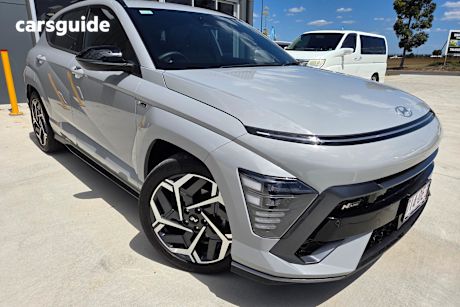 Grey 2023 Hyundai Kona SUV N LINE 4X4
