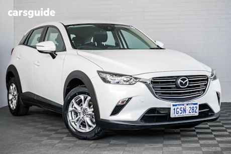 White 2019 Mazda CX-3 Wagon Maxx Sport (Fwd)