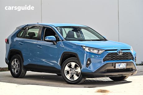 Blue 2022 Toyota RAV4 SUV GX F