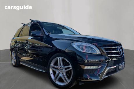 Black 2015 Mercedes-Benz ML SUV ML250 BLUETEC 4X4