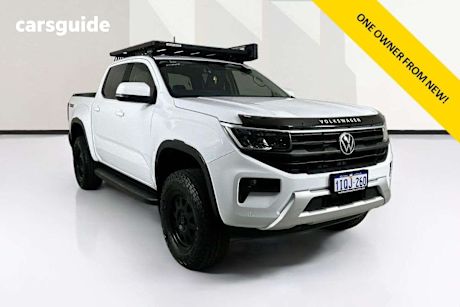 White 2023 Volkswagen Amarok Dual Cab Utility Life Tdi500 4Motion