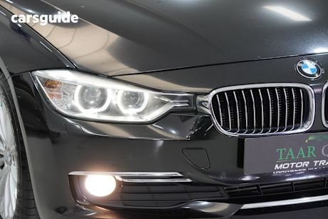 Black 2012 BMW 320D Sedan Modern Line
