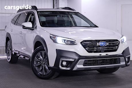 White 2024 Subaru Outback SUV AWD 4WD