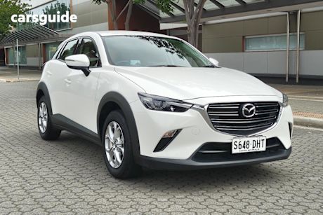 White 2023 Mazda CX-3 SUV G20 PURE F